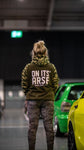 ON ITS ARSE - GREEN CAMO HOODIE
