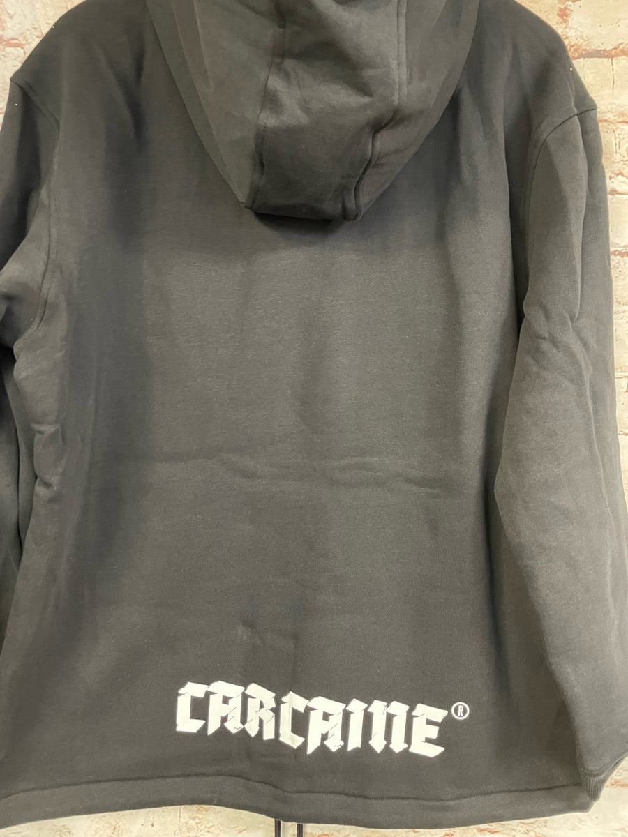 CARCAINE - BLACK FLAP HOODIE – Vagabond Wear